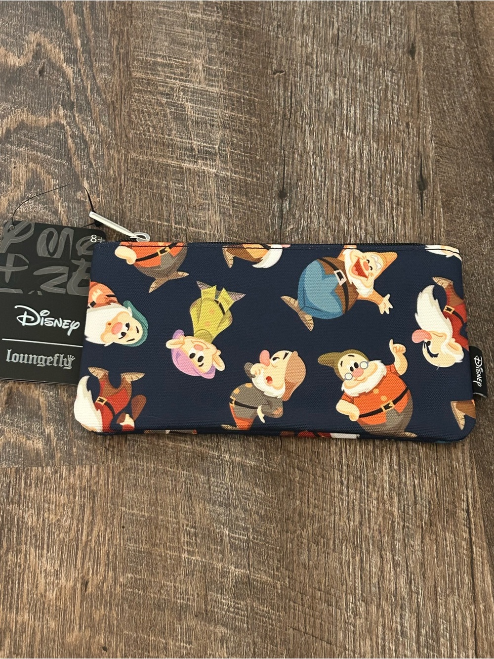 Loungefly Disney Snow White - Seven Dwarves Nylon Pouch- NWT